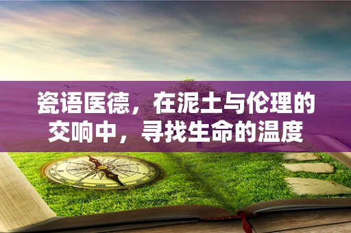 瓷语医德，在泥土与伦理的交响中，寻找生命的温度